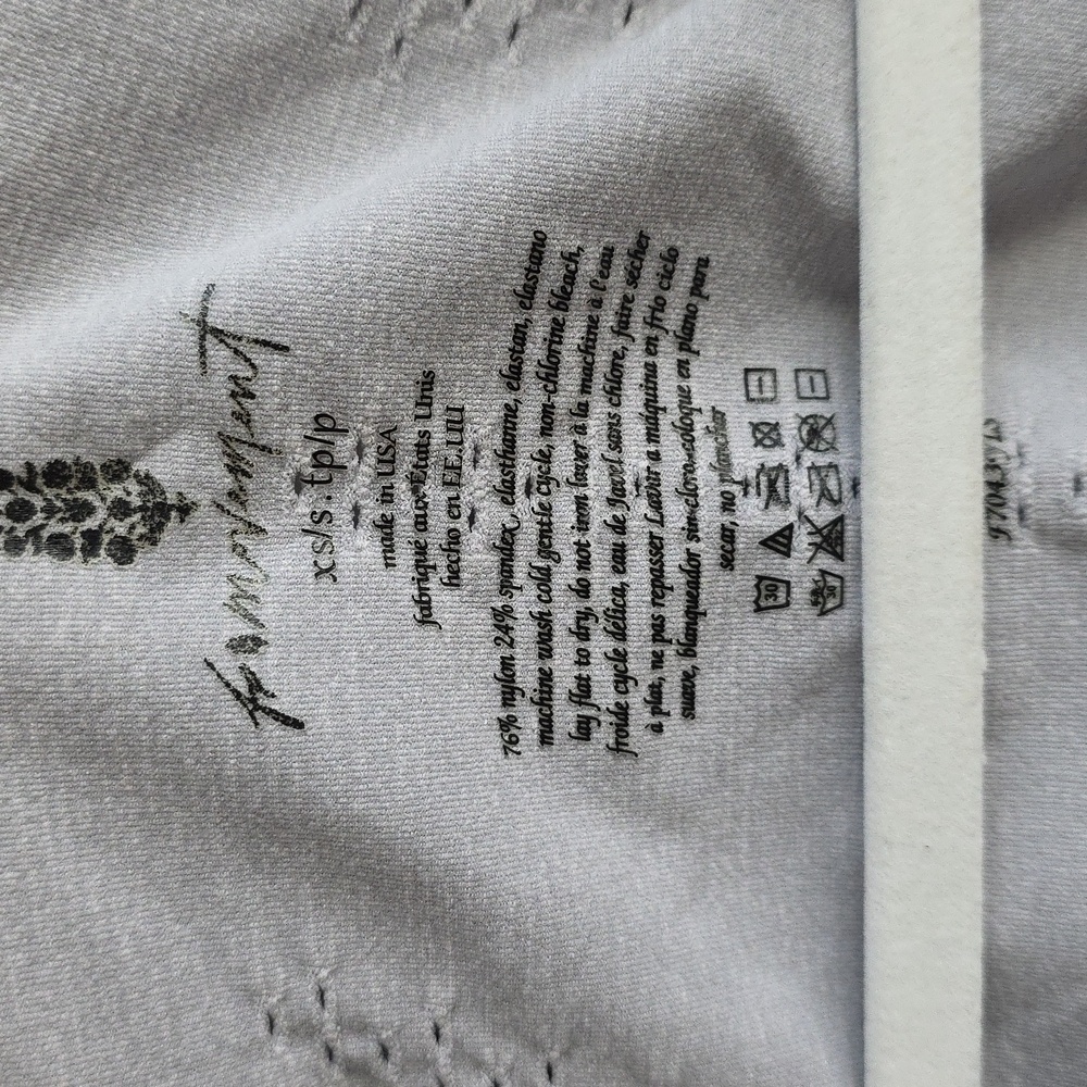 Free People Movement Good Karma Long Sleeve Onesie Ice Grey #103 - Picture 9 of 10